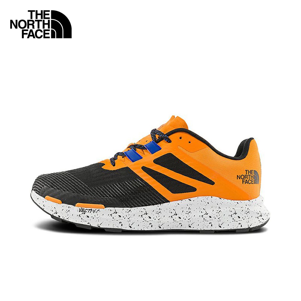 The North Face Men's Vectiv Eminus Trail Running Shoes - TNF Cone Orange / TNF Black