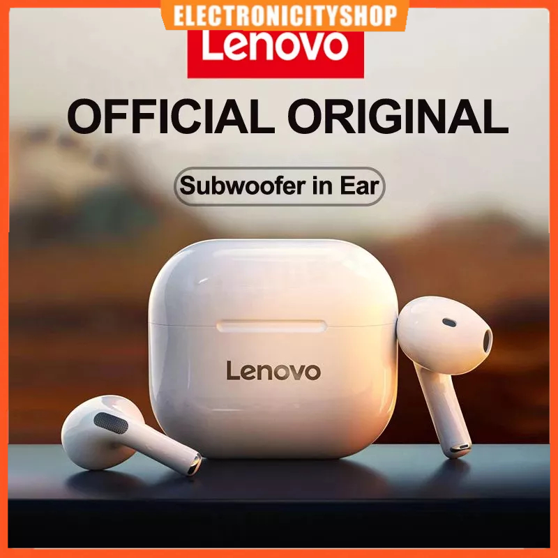 Original  LP40 TWS Wireless Earphone Bluetooth 5.0 Dual Stereo Noise Reduction Bass Touch Control Long Standby