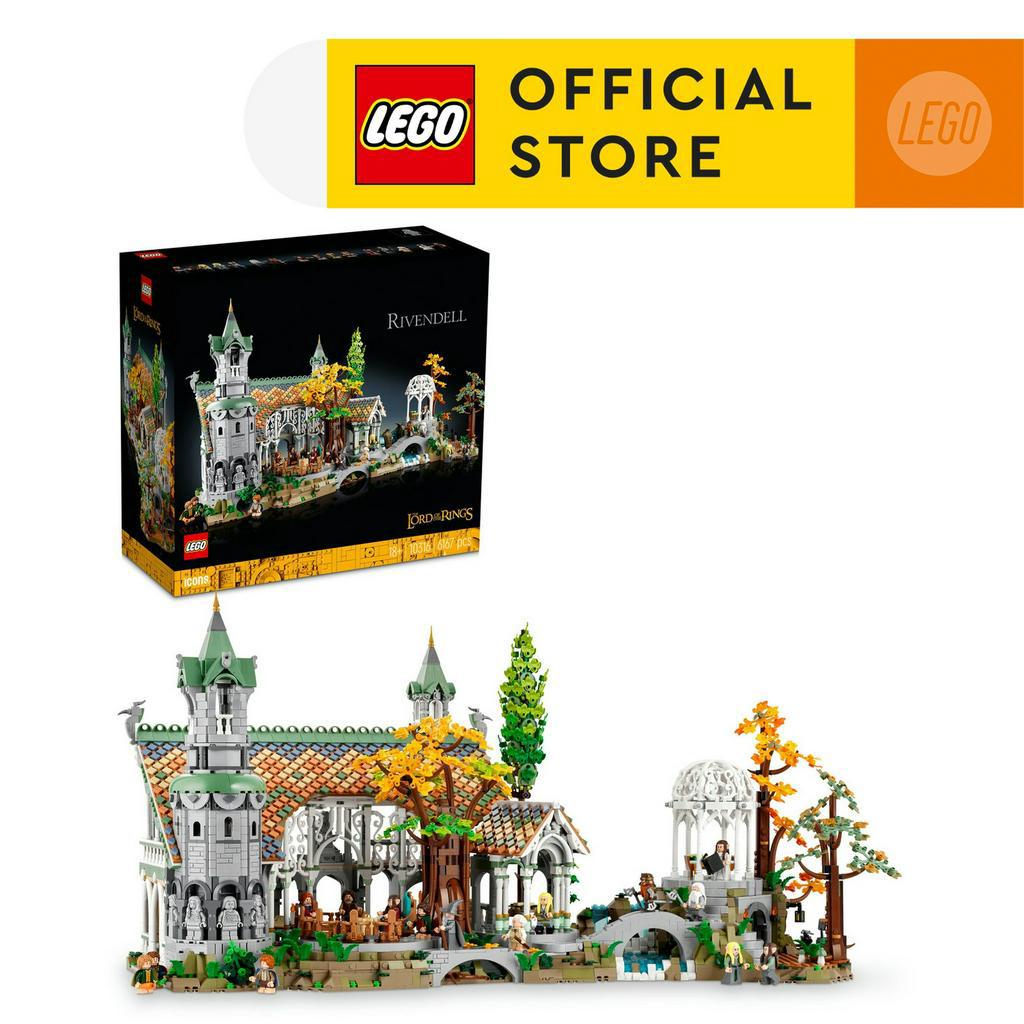 LEGO Icons 10316 The Lord Of The Rings: Rivendell™ Building Set Toys (6167 Pieces)