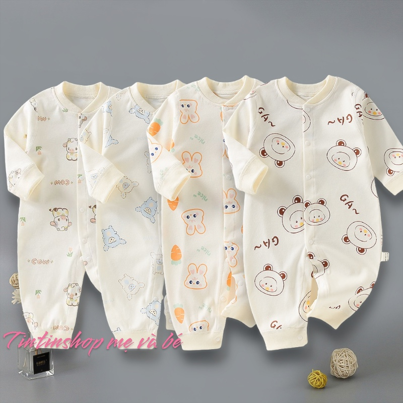 Bodysuit Body Long-Sleeved Guangzhou cotton T-Shirt For Boys And Girls Exported To Korea SLT36
